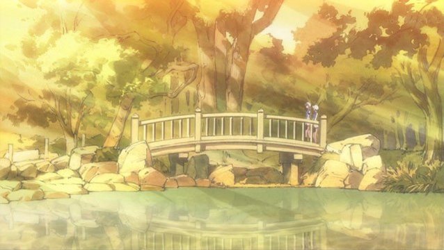 Cloud-shaped Pond Bridge