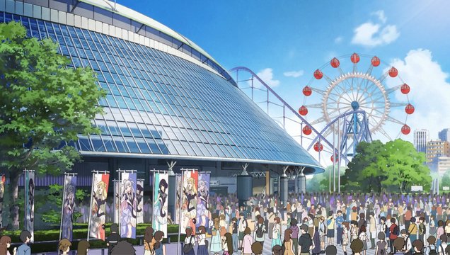 巨大なドーム球場