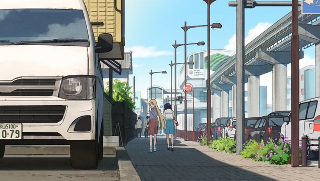 Encounter in front of the housing company