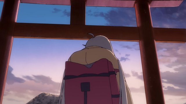 辉夜姬眺望的远山