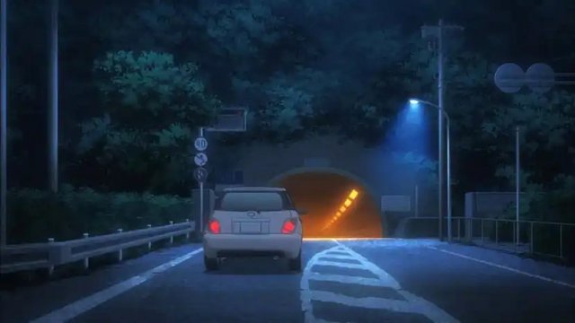Golden Time Tunnel Scene