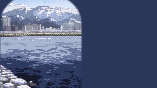 Twilight by Lake Biwa