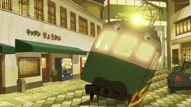 寺町商店街の夕暮れ