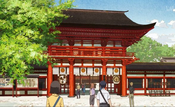 Shimogamo Shrine grounds