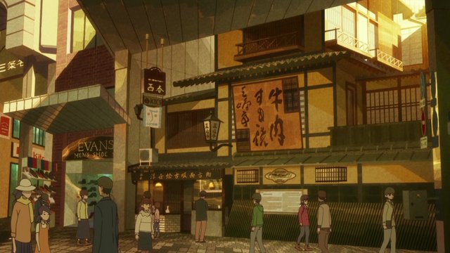 Mishima-tei (Sukiyaki scene in episode 5)