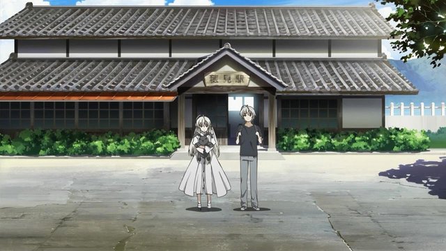 Haruka Arrives at Country Station