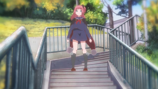 Stairs near the tower
