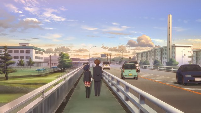 Seta River Bridge Long Shot