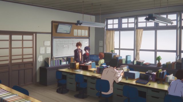 废弃小学职员室