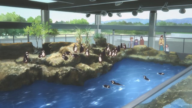企鹅区约会场景