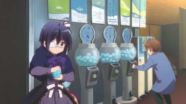水族馆内的扭蛋机