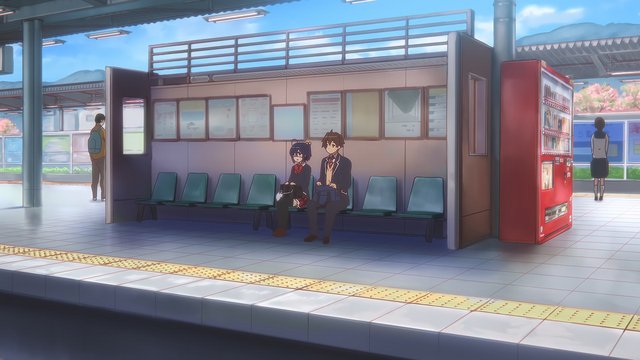 Keihan Ishiyama Station Platform