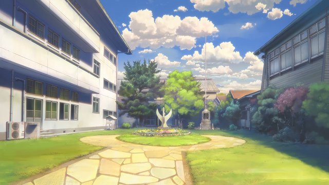 Former Kamake Elementary School Courtyard