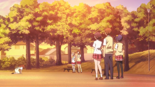 Rikka and Yuta's twilight park