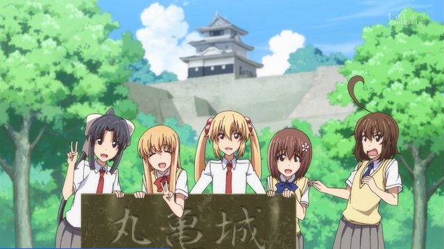 丸亀城遠景