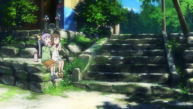 Stone Steps with Recorder