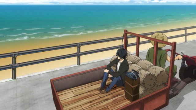 蜿蜒的沿海县道