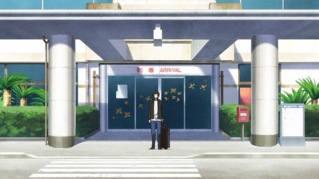 Airport Arrival Scene