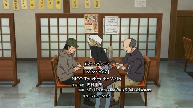 Inside Karasuno's usual diner