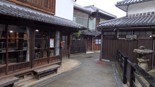In front of the Townscape Preservation Center