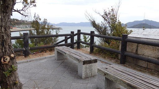 Parking area by the sea