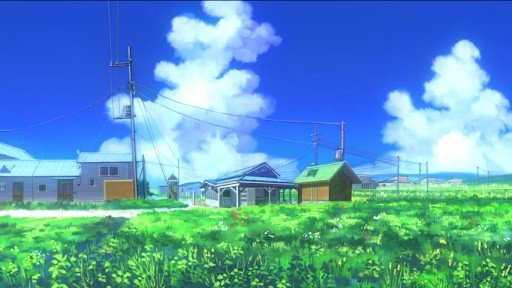 Father-daughter catch in front of a rural station