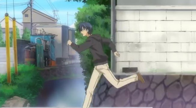 朋也の仕事ミスで走る通り