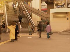 Shibuya Station South Exit Pedestrian Bridge