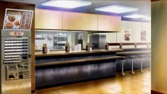 Standing Soba Noodle Shop