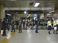 半蔵門線渋谷駅改札