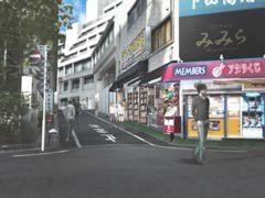 Night street in Shinsencho
