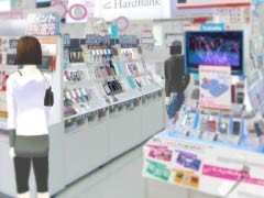 Large Electronics Store Exterior