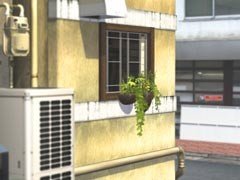 Residential street corner in Shoto area