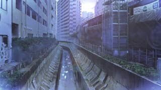 New Namiki Bridge over Shibuya River