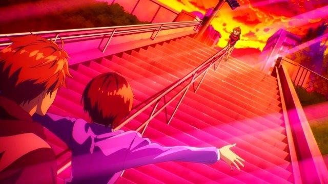 麻弓さんとツネ子の階段