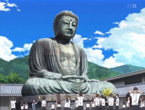Giant Bronze Buddha Statue