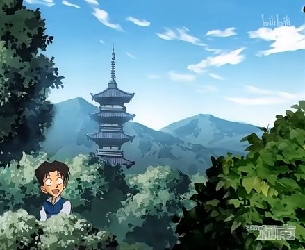 Five-story ancient pagoda