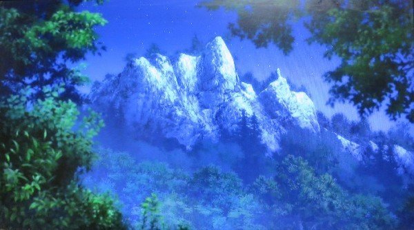 White Skin Rock Mountain