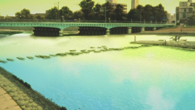 Kamo River Stepping Stones