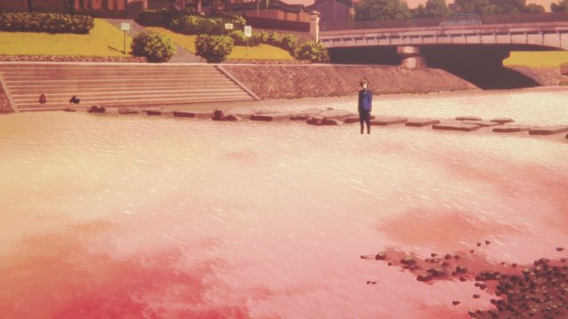 Kamo River Delta Sunset Confession