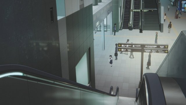 Station Escalator Confession