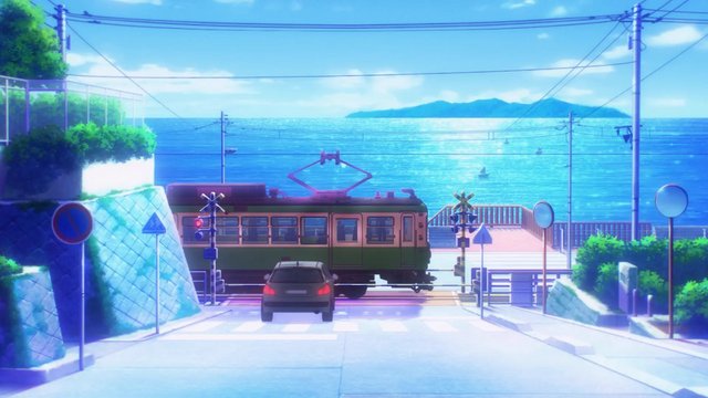 Railroad crossing in the OP