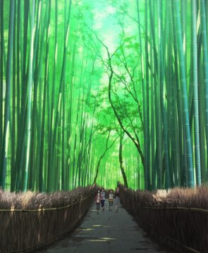 Arashiyama Bamboo Grove Path