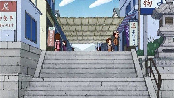 First Step of Konpira Shrine Staircase