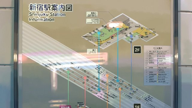 Before the station map