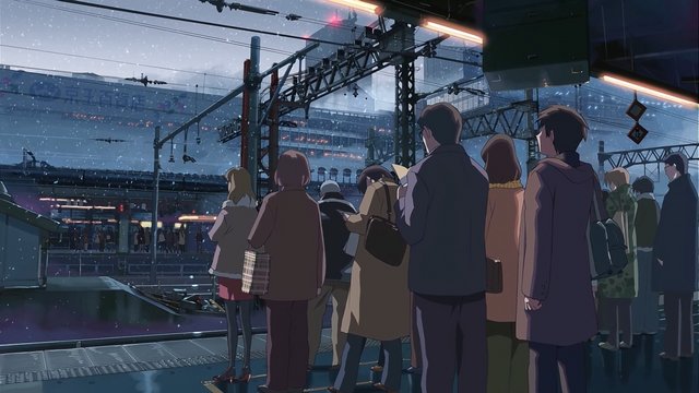 Farewell at Shinjuku Station Platform 2