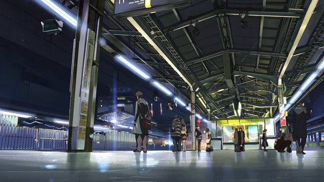 Shinjuku Station Platforms 13/14 Departure