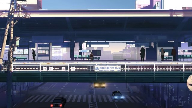 Nakameguro Station Platform