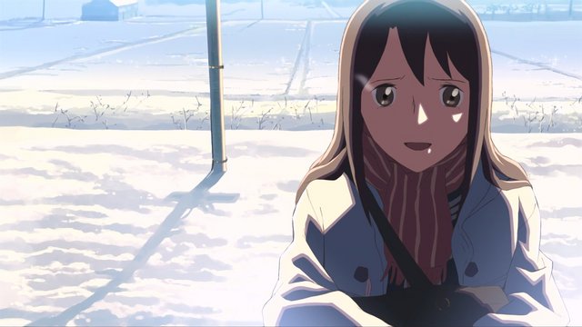 Snowy Platform End - 5cm per second