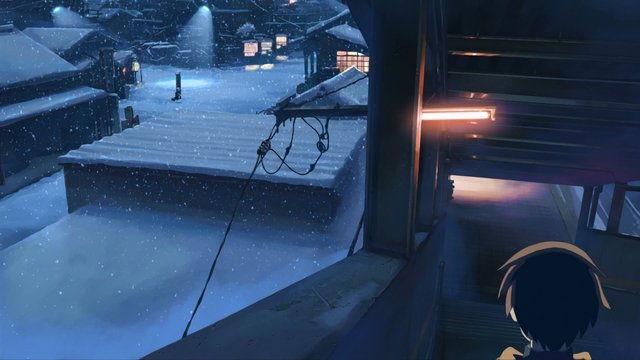 Snowy Footbridge